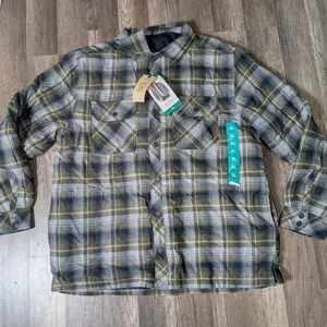 NWT Boston Traders Plaid men's jacket in size XL